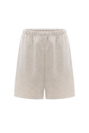 Men's shorts, gray melange
