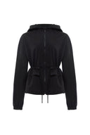 Oversized black jacket