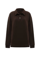 ESPRESSO button-down polo shirt