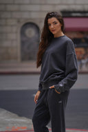 Світшот класичний — vintage black