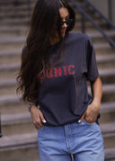 OVERSIZED ICONIC T-SHIRT in dark gray