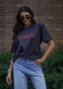 OVERSIZED ICONIC T-SHIRT in dark gray