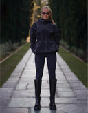 Oversized black jacket