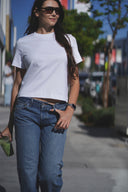 Blue Low-Rise Baggy Jeans