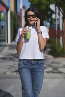 Blue Low-Rise Baggy Jeans