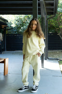 Світшот світло жовтого кольору