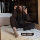 Худі на блискавці —vintage brown