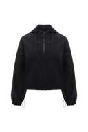 SPRING black cropped sports jacket