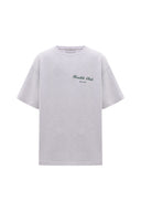 OVERSIZED T-SHIRT, grey melange HEALTH CLUB