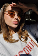 OVERSIZED ICONIC T-SHIRT in grey melange