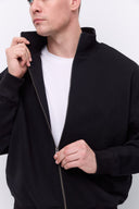 Світшот на блискавці Black for man