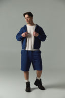 Худі на блискавці - BLUE