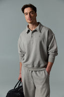 Штани прямі - GREY MELANGE