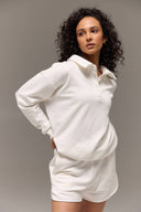 VANILLA set: polo and shapely shorts