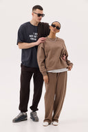 Classic sweatshirt CAPPUCCINO