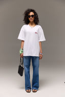 OVERSIZED T-SHIRT OFC white
