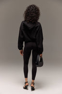 SPRING black cropped sports jacket