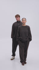 Класичні штани прямого крою - Vintage Brown