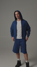 Худі на блискавці - BLUE