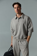 Cвітшот-поло - GREY MELANGE