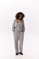 Худі на блискавці - Grey Melange